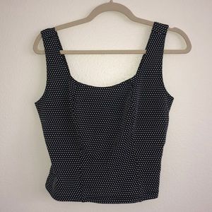 Polka Dot, Fitted crop top